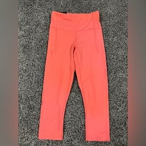 Under Armour Coral Athletic leggings cropped